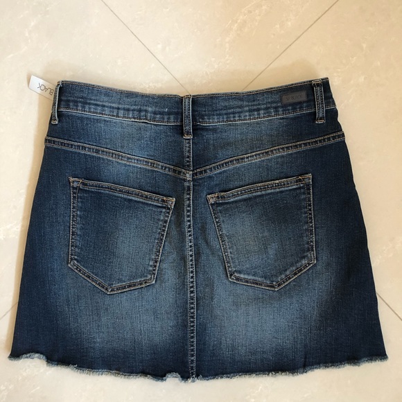 SP  Black denim mini skirt - Picture 4 of 4